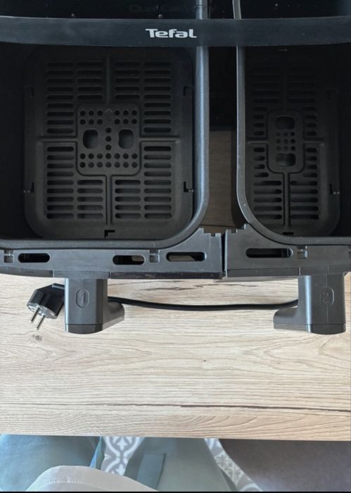 Friteuză cu aer cald Tefal Dual Easy Fry EY901N10