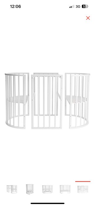 Манеж-кровать почти новая