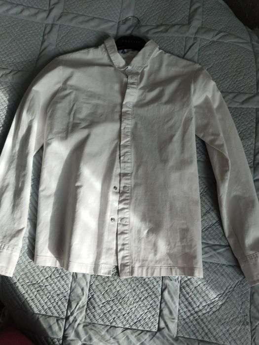 Рубашка на кнопках  мальчик 9 лет