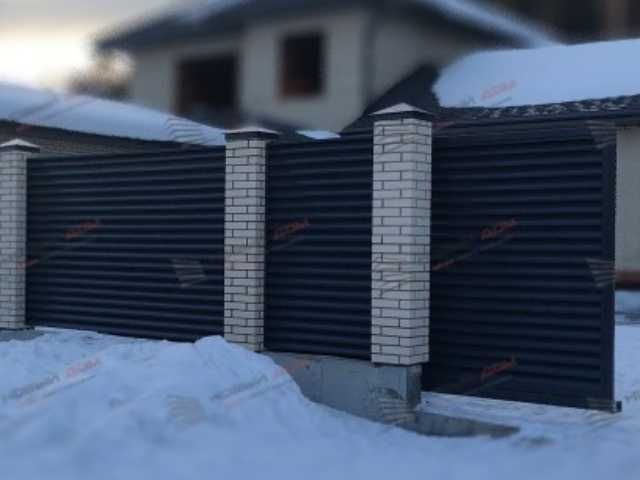 Забор жалюзи еврозабор