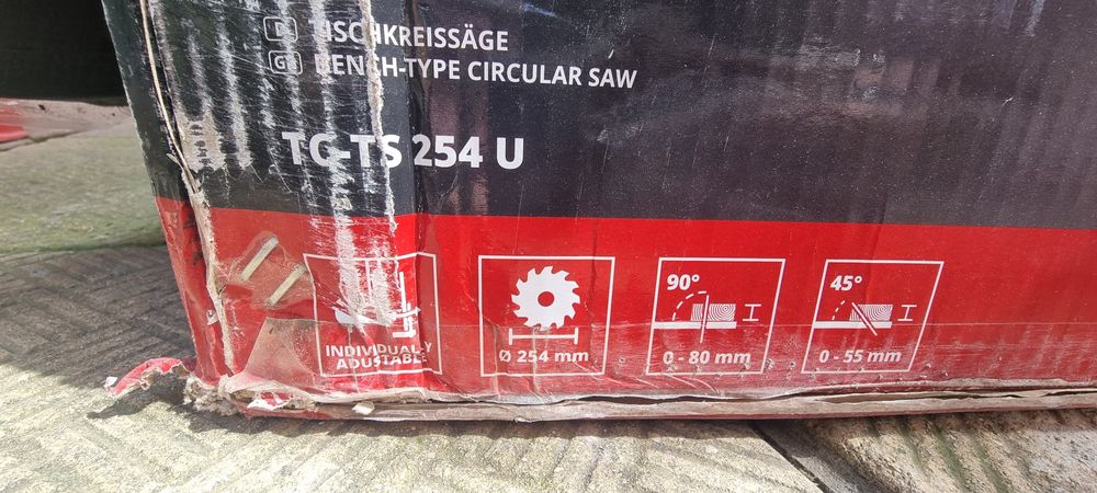 Настолен цирколяр Einhell Tc Ts 254U  за части