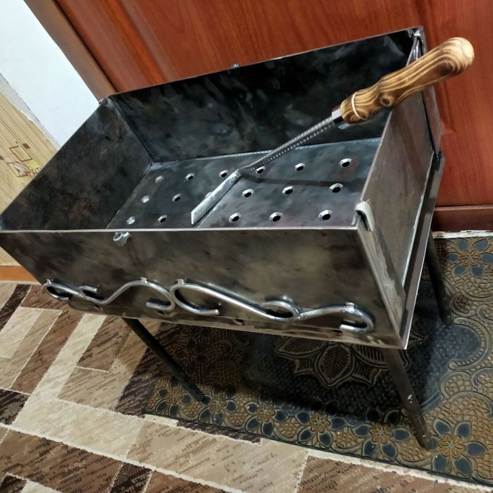 Мангал.  чемодан