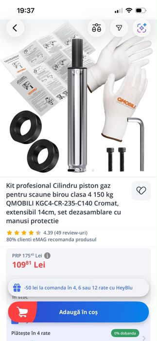 Scaun ergonomic birou
