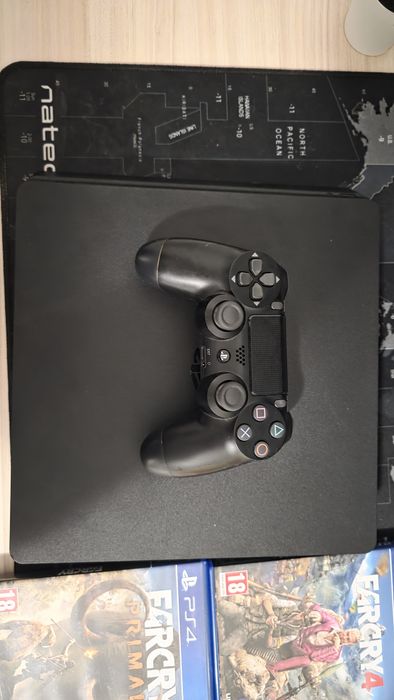 Ps4 slim 500gb +6игри