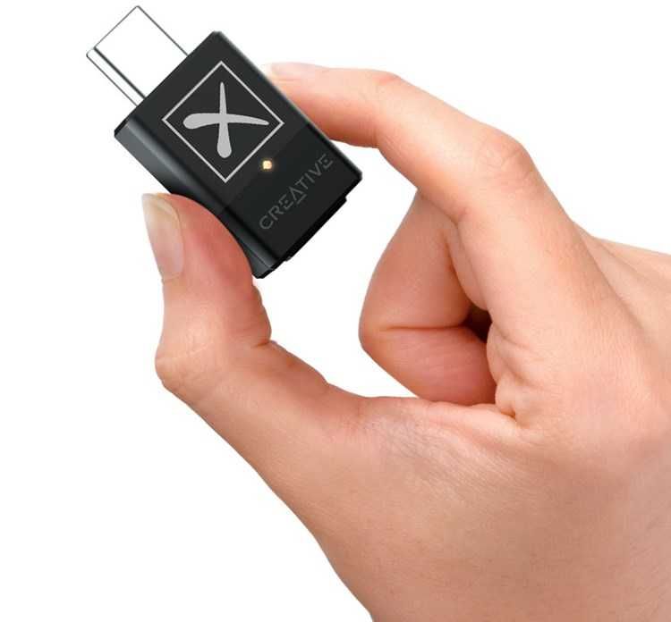 Creative BT-W3X Bluetooth 5.0, Аудио приемник за PS4, Switch, PC, MAC