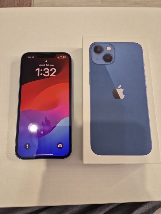 iPhone 13, blue, 128 GB