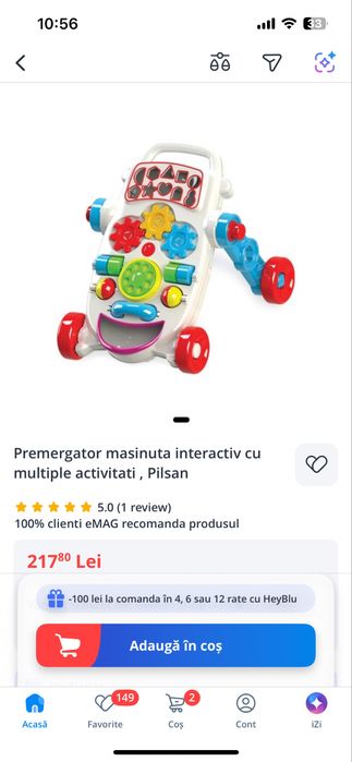 Premergator cu activitati