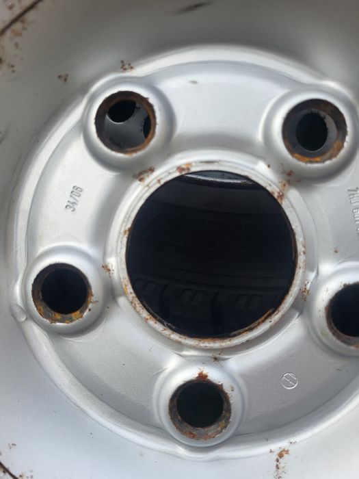 2 бр 16 5x120 Vw Transporter T5 T6 Multivan 5х120 метална джанта джант