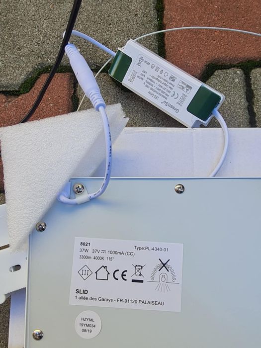 Panou led 40w alb