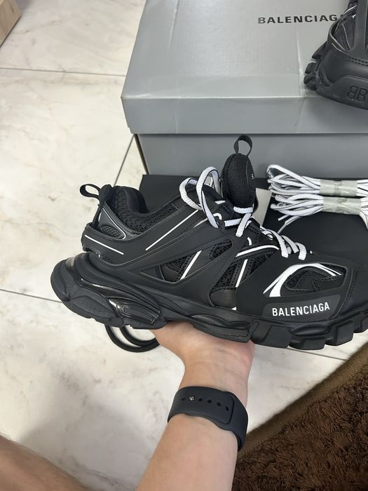 balenciaga track black/white