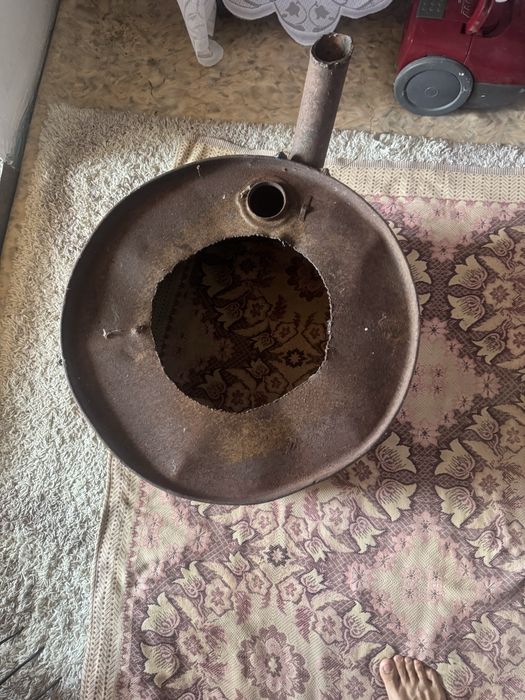 Печь буржуйка для готовки на природе