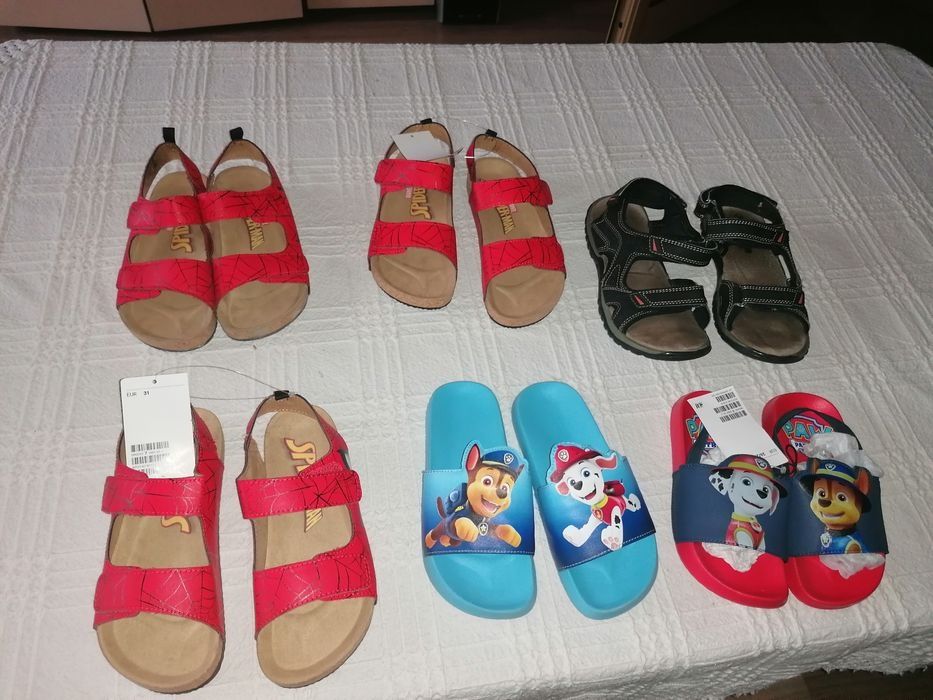 Детски чехли, сандали за момче