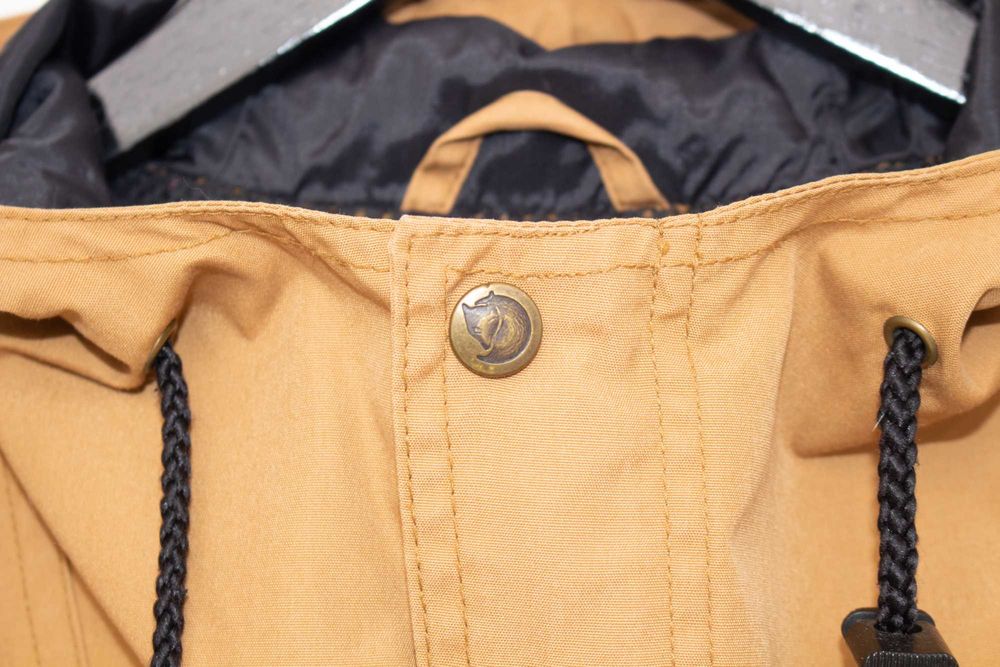Fjallraven оригинално мъжко яке кафяво туристическо ловно XS-S
