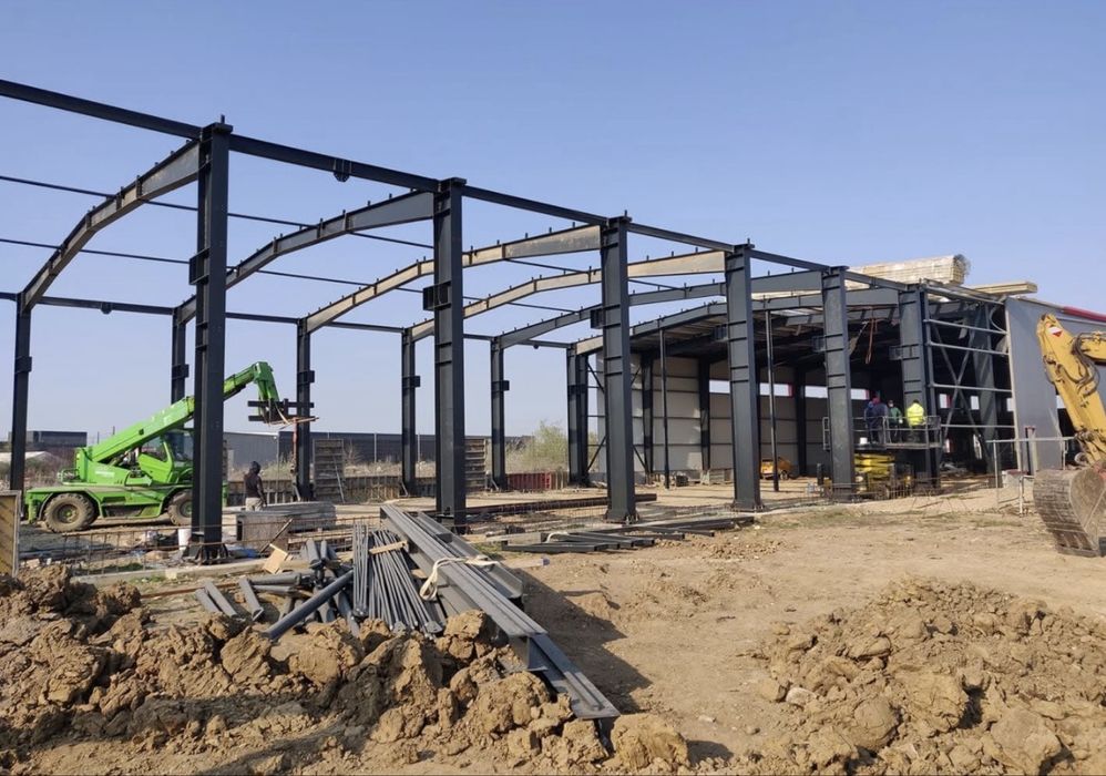 Hale metalice conform proiect
