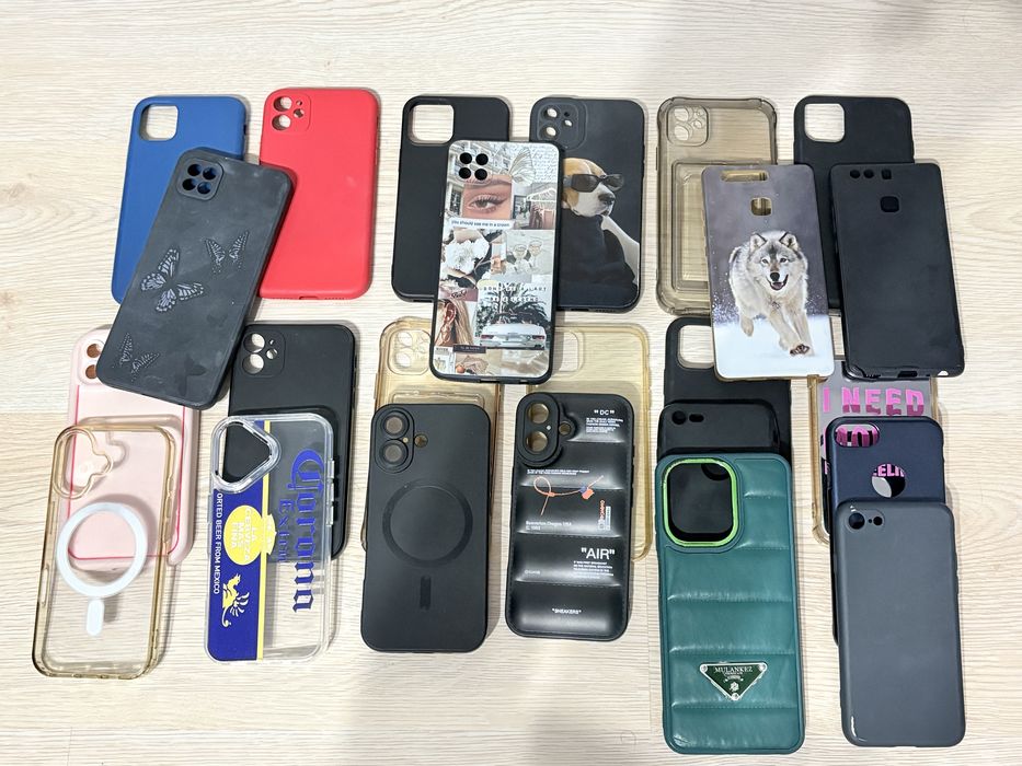 Лот КЕЙСОВЕ за IPhone 7,8,11,13,16.