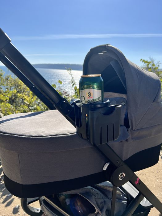 Продавам количка 3 в 1 Cybex Balios S -Сива