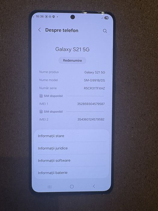 Samsung Galaxy S21 5G 128 Gb ID-XXL4901