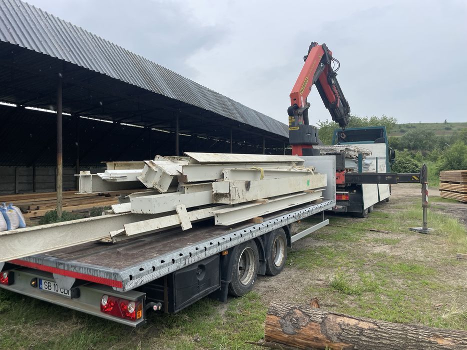 Remorca tip trailer utilaje container