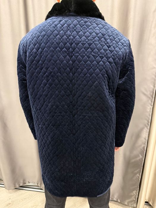 Шапан теплый с мехаом