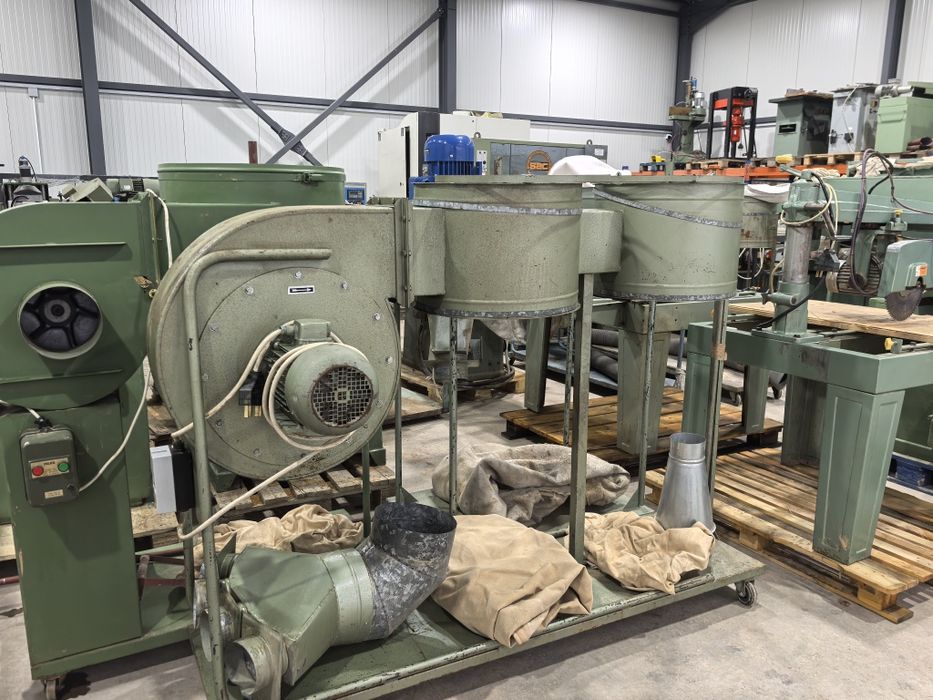 Аспирация с един чувал 1,5 кв трифазна с реални 2400 кубика