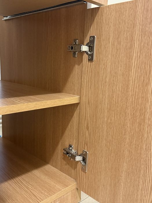 Birou cu biblioteca lemn STEJAR MDF