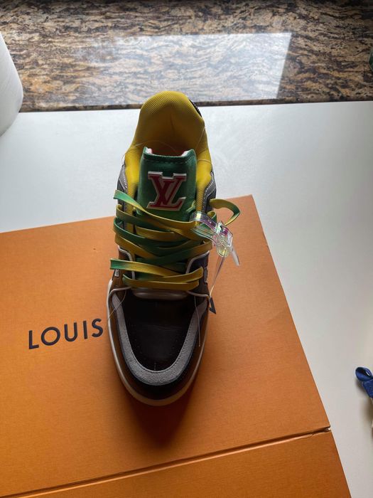 Louis Vuitton LV trainer upcycle