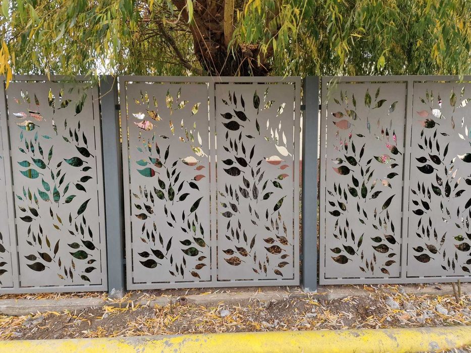 Gard si balustrade tabla decupata