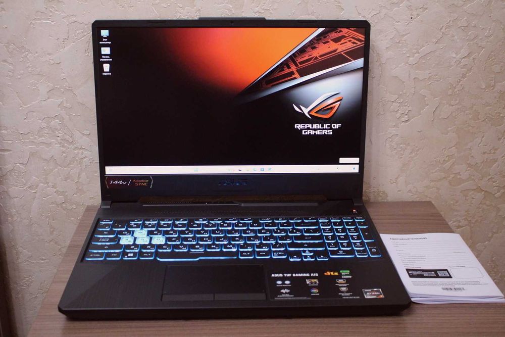 Asus Tuf Gaming A15 /Ryzen 7-7435/16Gb Ram/512Gb ssd/GeForce 3050/