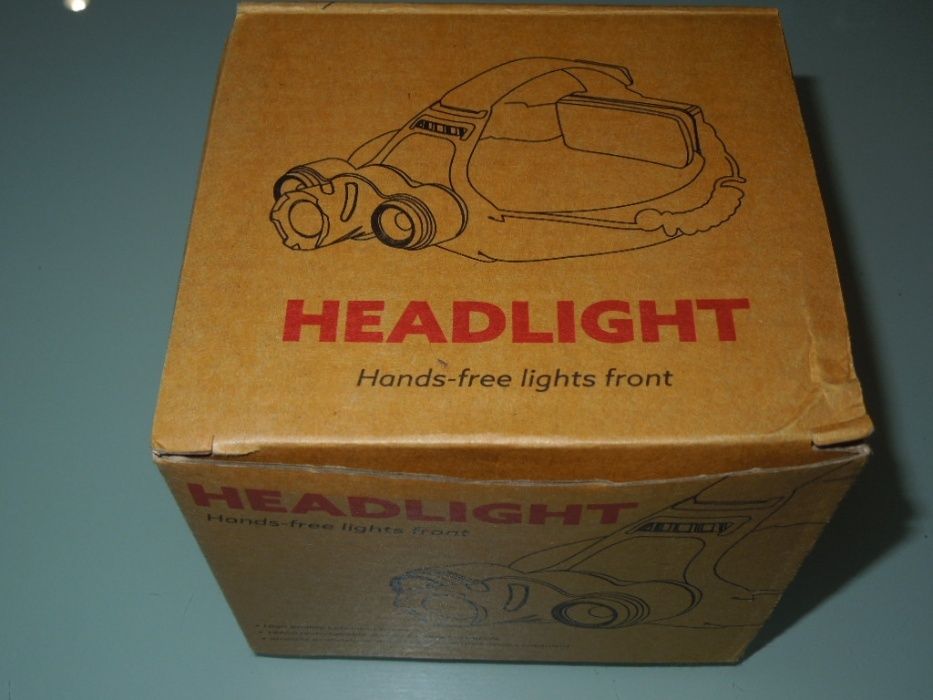 Lanterna De Cap MX-83-T6 Power Light 2800W 1 Led T6+2Cob 6500K