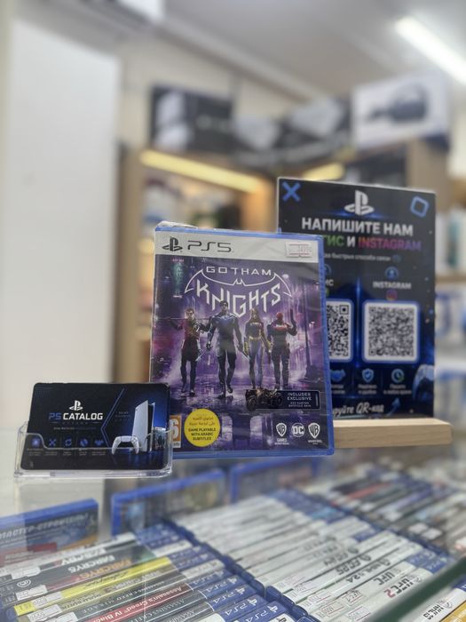 Диск Gotham knights новый ps5