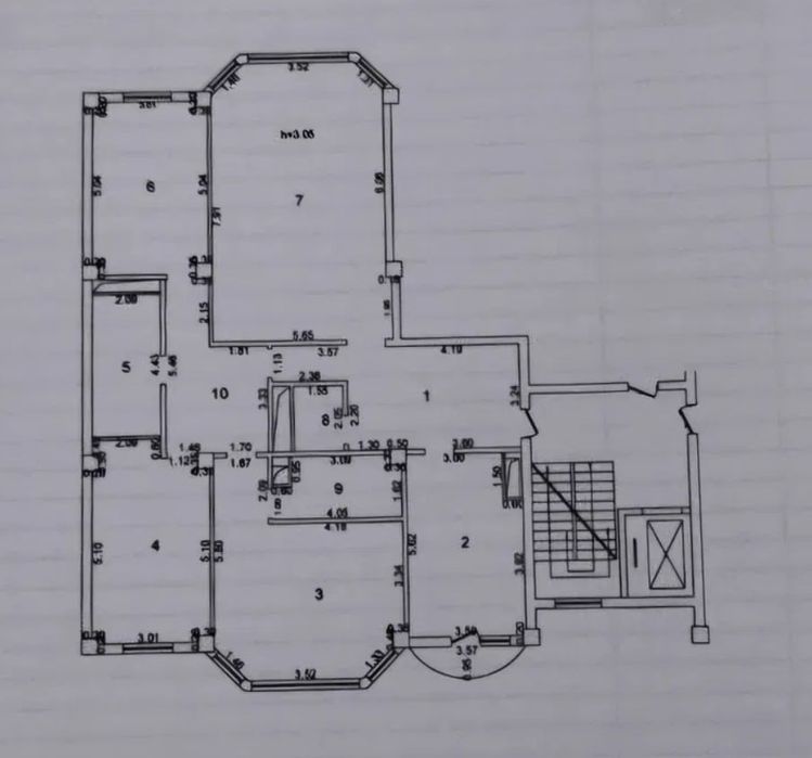 Алайский « ГАБУС» 4/6/8 площадь 200м2
