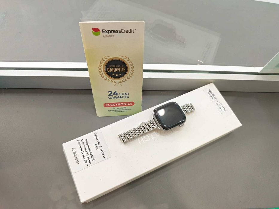 AppleWatch Series 11 GPS 42mm (Ag44 B7242.1) - Garantie 2 ani!