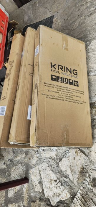 Комплект 2 стола в кашон Сгъваеми, черни. 2.бр наличност от Германия