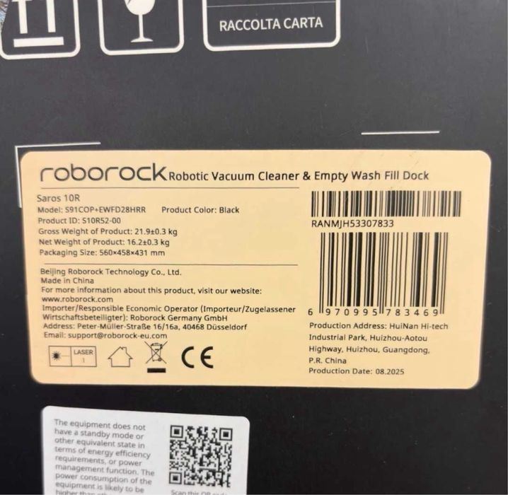 Robot Aspirator Roborock Saros 10R • NOU • Sigilat