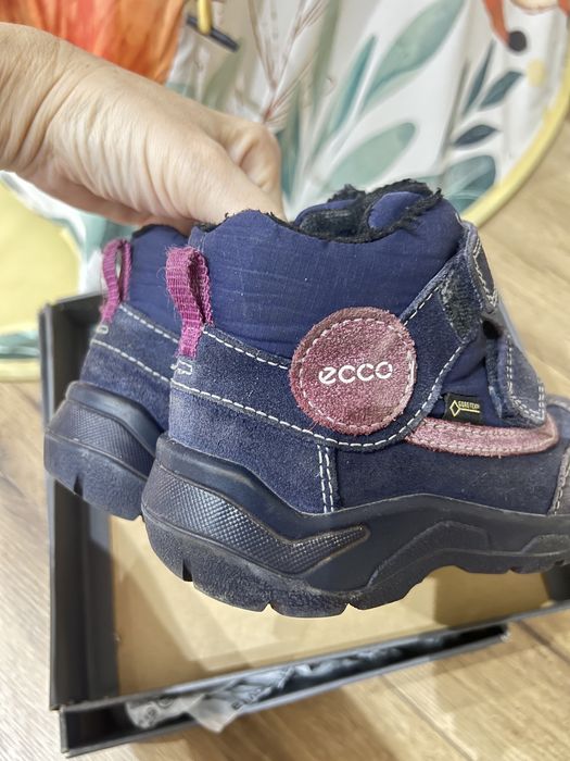 Зимние сапоги Ecco gortex на флисе