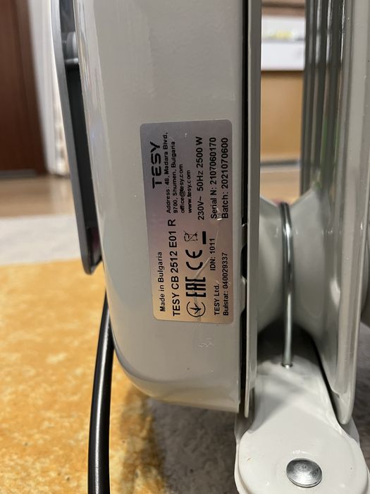 Маслен радиатор Теси/Tesy