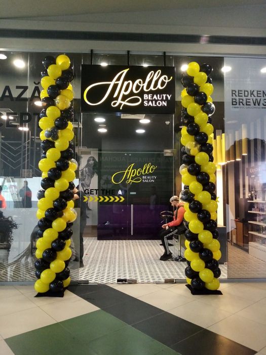 Arcada baloane deschidere magazin Bucuresti Ilfov