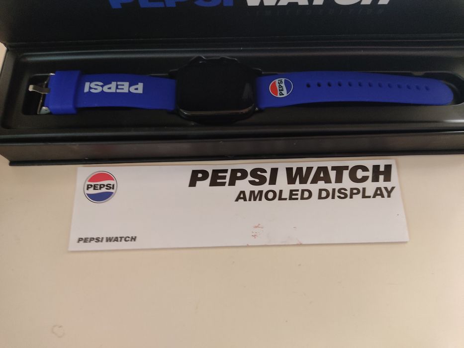 PEPSI WATCH LIMITED Edition Amoled display