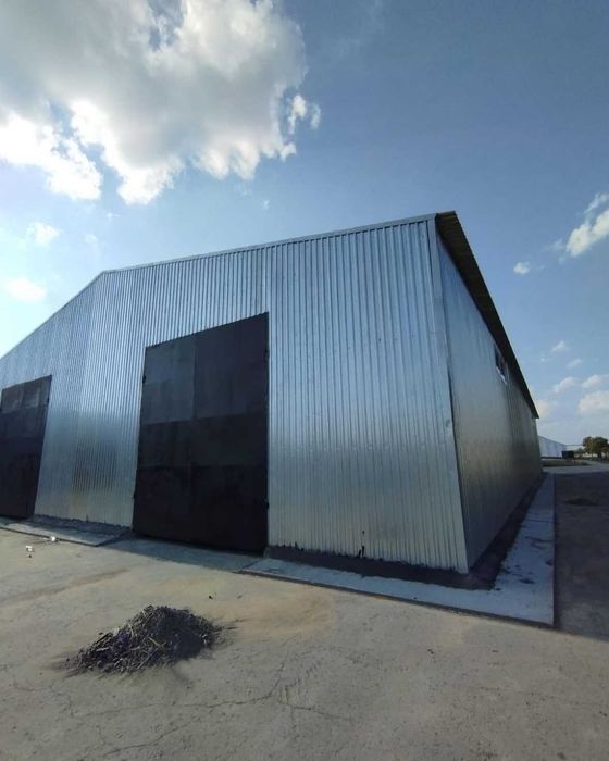 Ангар. Сборно-разборная металлоконструкция.