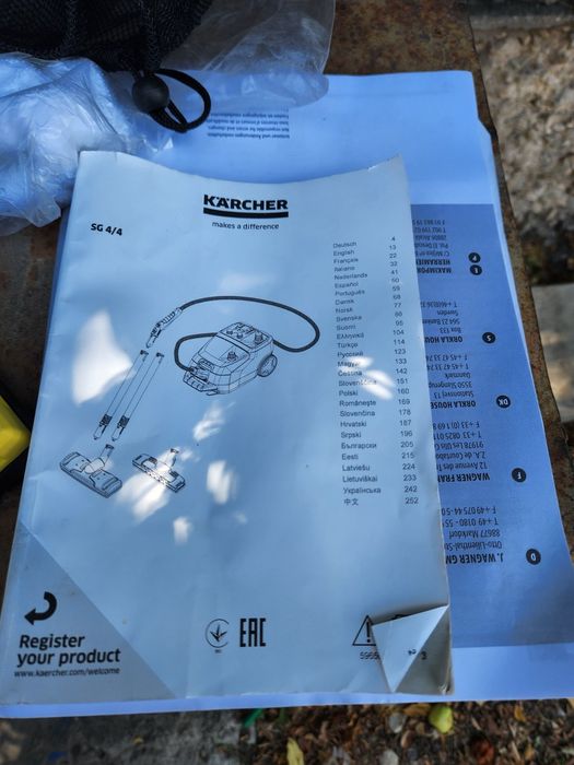 Професионална парочистачка karcher.