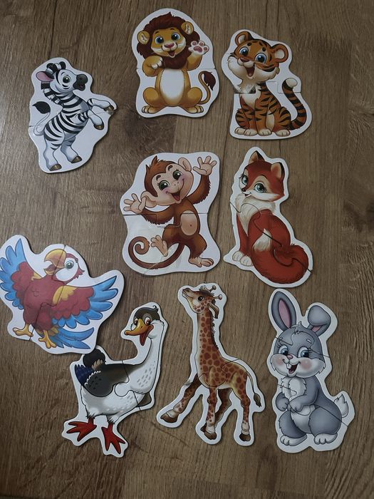 Развивающие игрушки пазлы