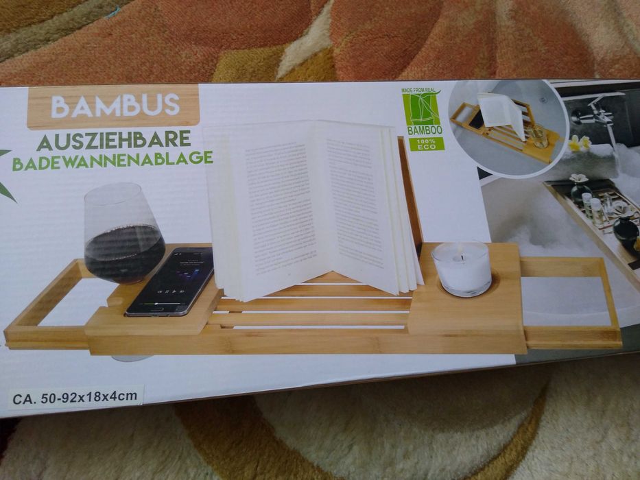 Măsuță suport cafeluță la baie sau la pat (very cool)