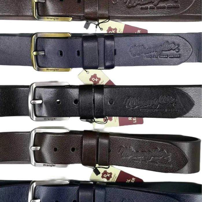 Джинсовые ремни "Montana" (кожа и текстиль)