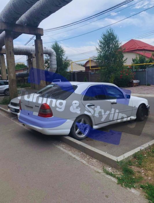 Бампера Пороги AMG Тюнинг Мерседес w202