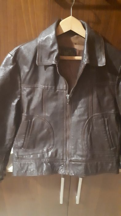 Мъжко ретро кожено яке