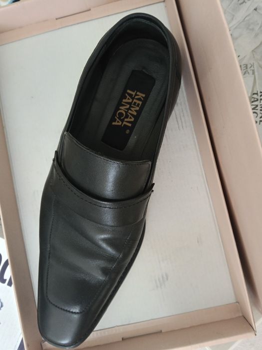 Мужской кожаный туфли