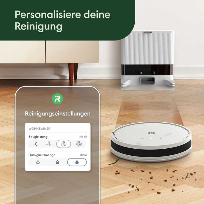 Прахосмукачка робот iRobot Roomba Combo 2 Essential (Y0512)