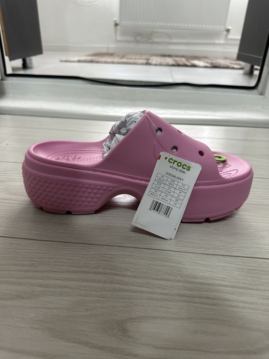 Crocs, marimea 41-42, nou, cu erocheta