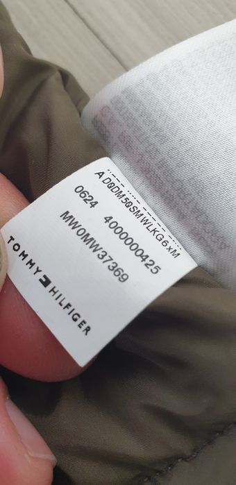 Tommy Hilfiger Tech Parka Parka M НОВО ОРИГИНАЛ Мъжко Зимно  Яке - Пар