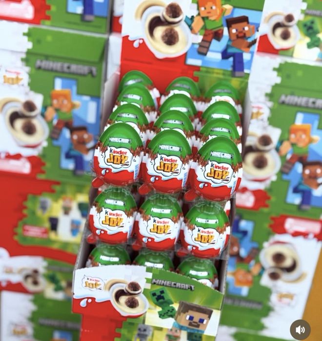 Киндер джой майнкрафт minecraft kinder joy